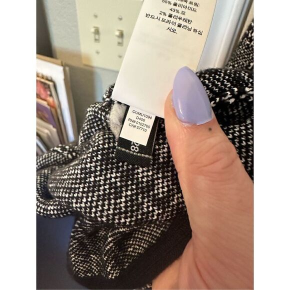 Kate Spade Out West Mod Plaid Knit Sweater Swing Dress Size Small OUMU1094 - Picture 12 of 13